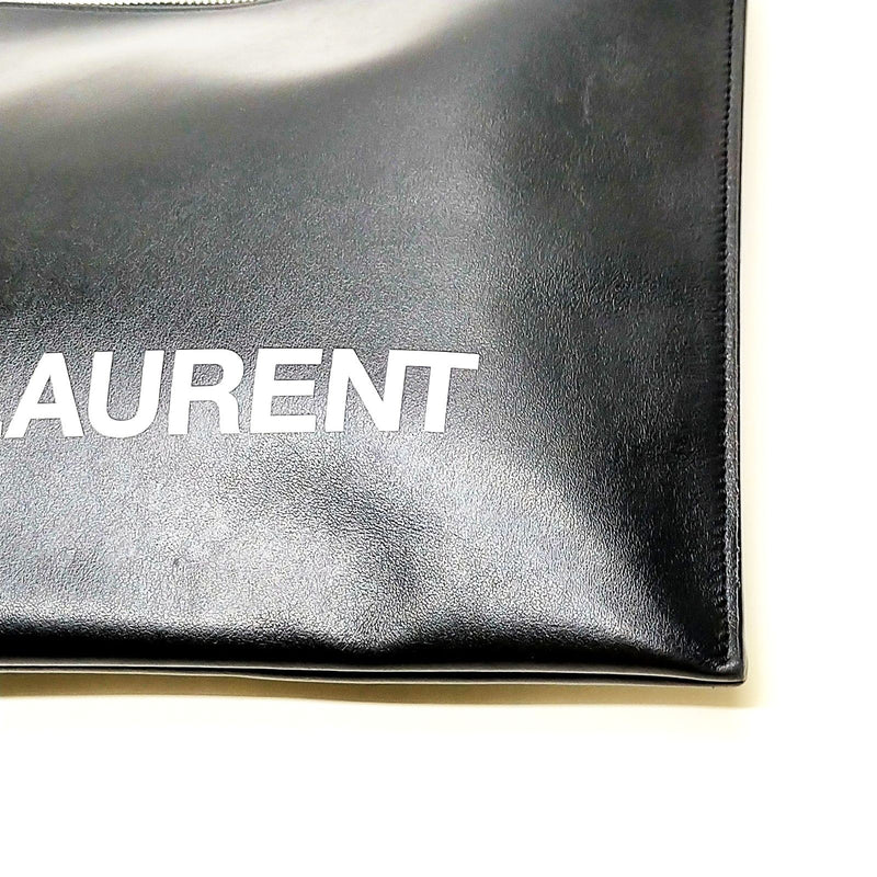 Saint Laurent Clutch Black Leather