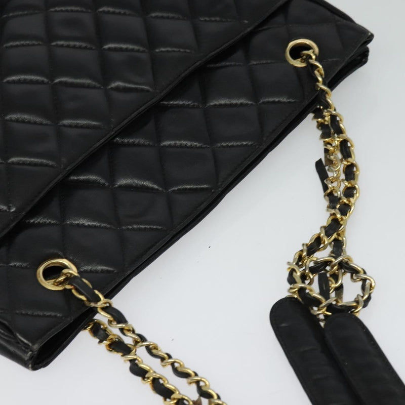 Chanel Matelasse Chain Shoulder Bag Lamb