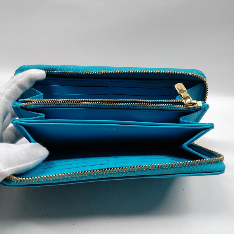 Louis Vuitton Lv Long Wallet Blue