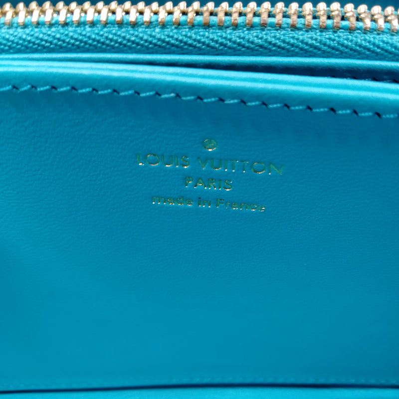 Louis Vuitton Lv Long Wallet Blue
