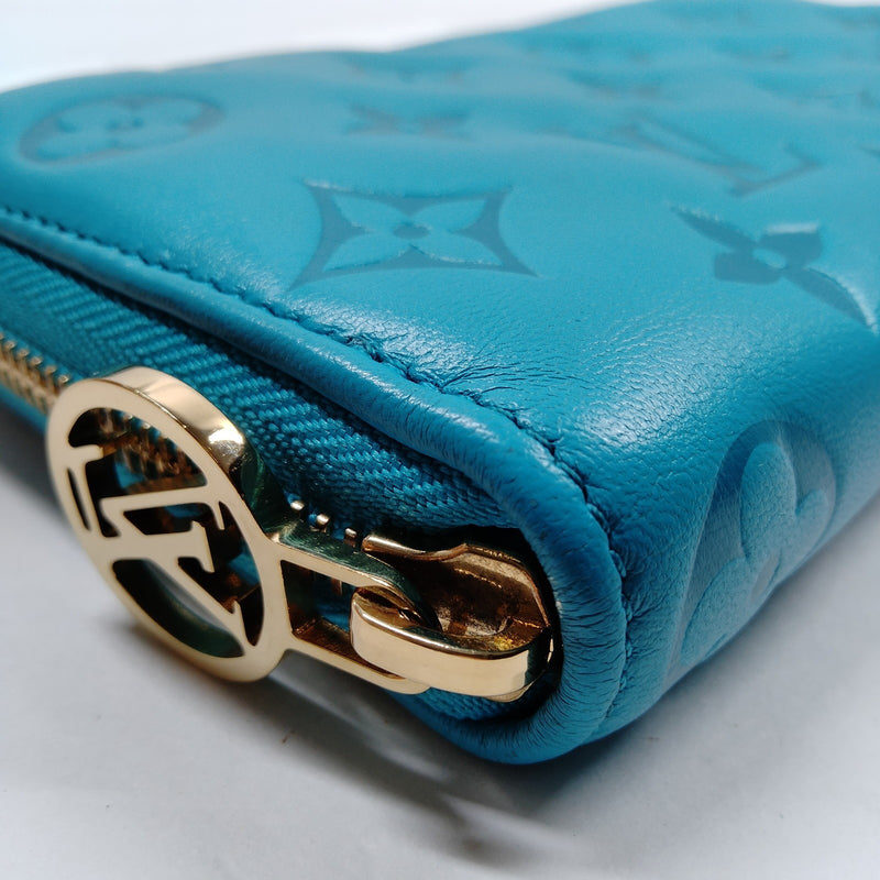 Louis Vuitton Lv Long Wallet Blue