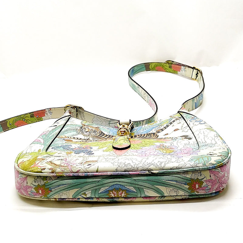 Gucci Shoulder Bag White Leather