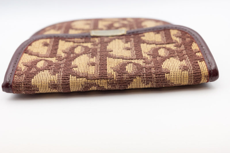 Dior Trotter Coin Case Purse Canvas