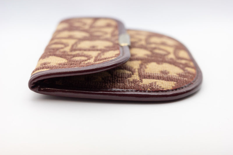 Dior Trotter Coin Case Purse Canvas