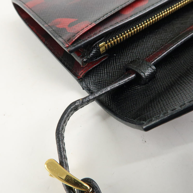 Prada Saffiano Leather Shoulder