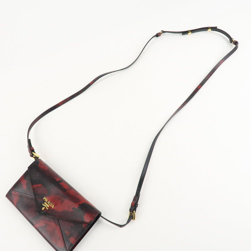Prada Saffiano Leather Shoulder