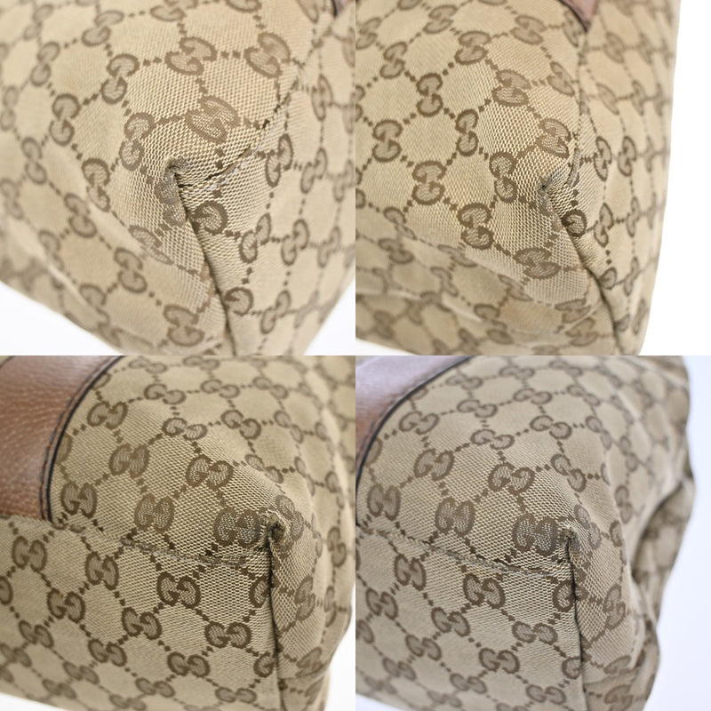 Gucci Logo Gg Pattern Shoulder Tote Bag
