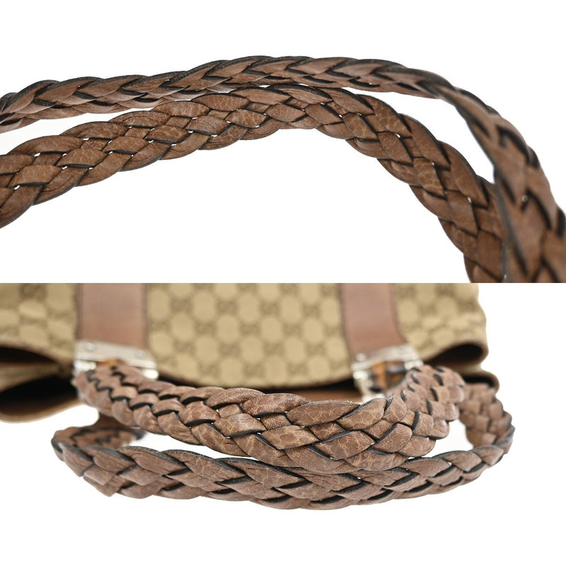 Gucci Logo Gg Pattern Shoulder Tote Bag