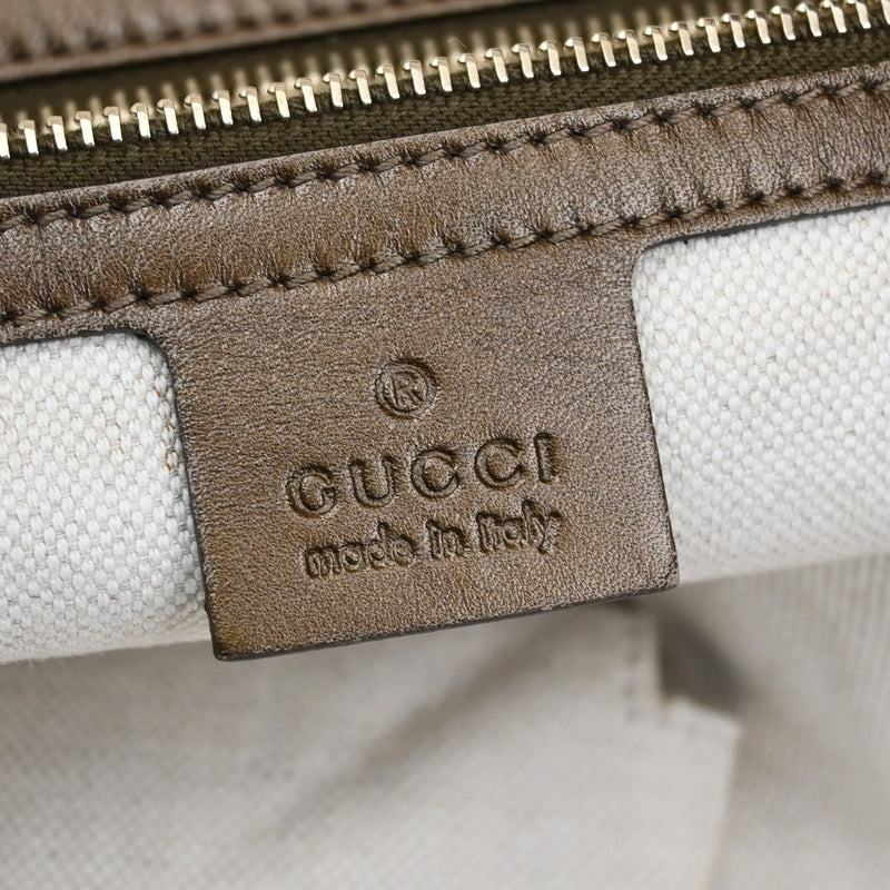 Gucci Logo Heart Bit Gg Bamboo Shoulder