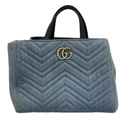 Gucci Gg Marmont Light Blue Dark