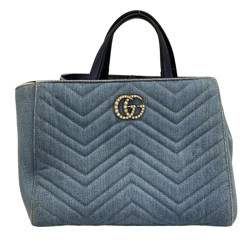 Gucci Gg Marmont Light Blue Dark