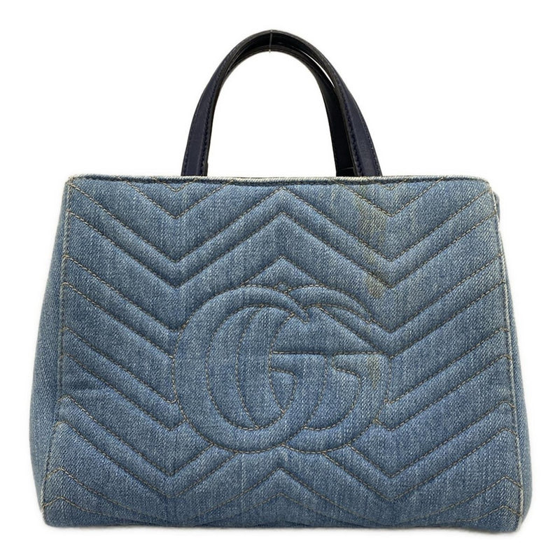 Gucci Gg Marmont Light Blue Dark