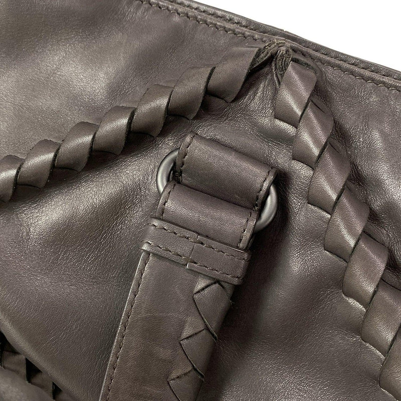 Bottega Veneta - Dark Brown Leather