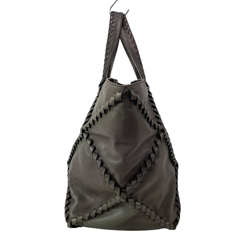 Bottega Veneta - Dark Brown Leather