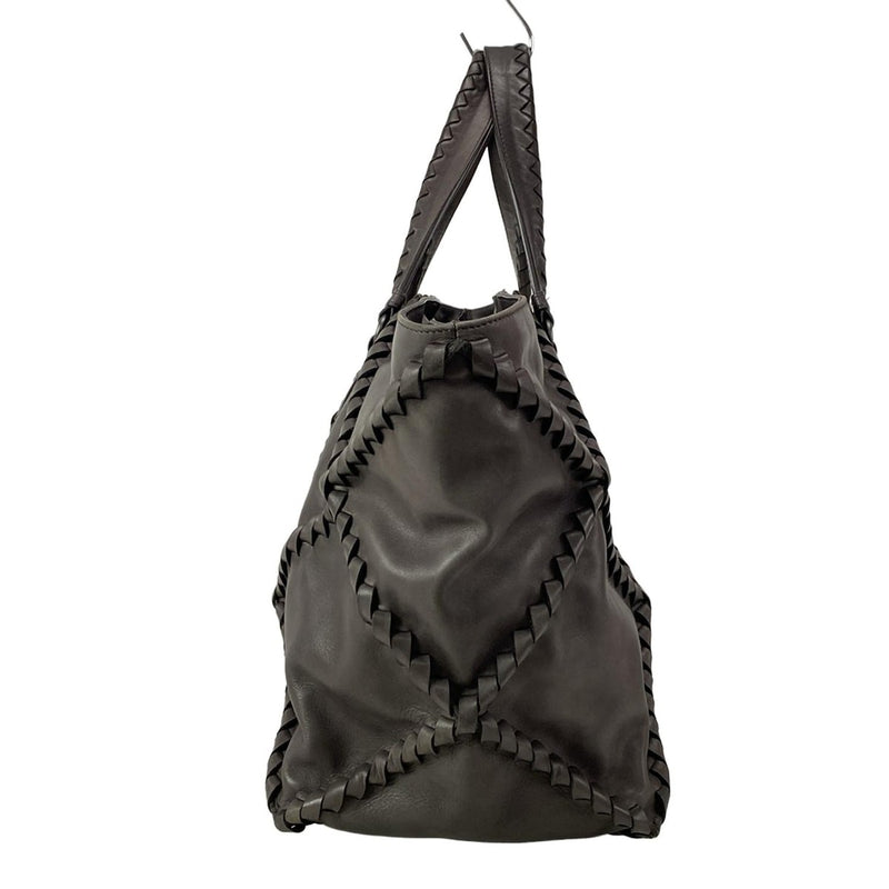 Bottega Veneta - Dark Brown Leather