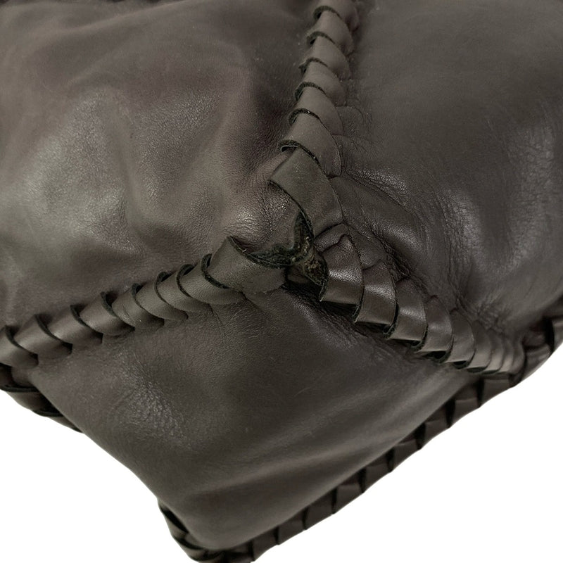 Bottega Veneta - Dark Brown Leather