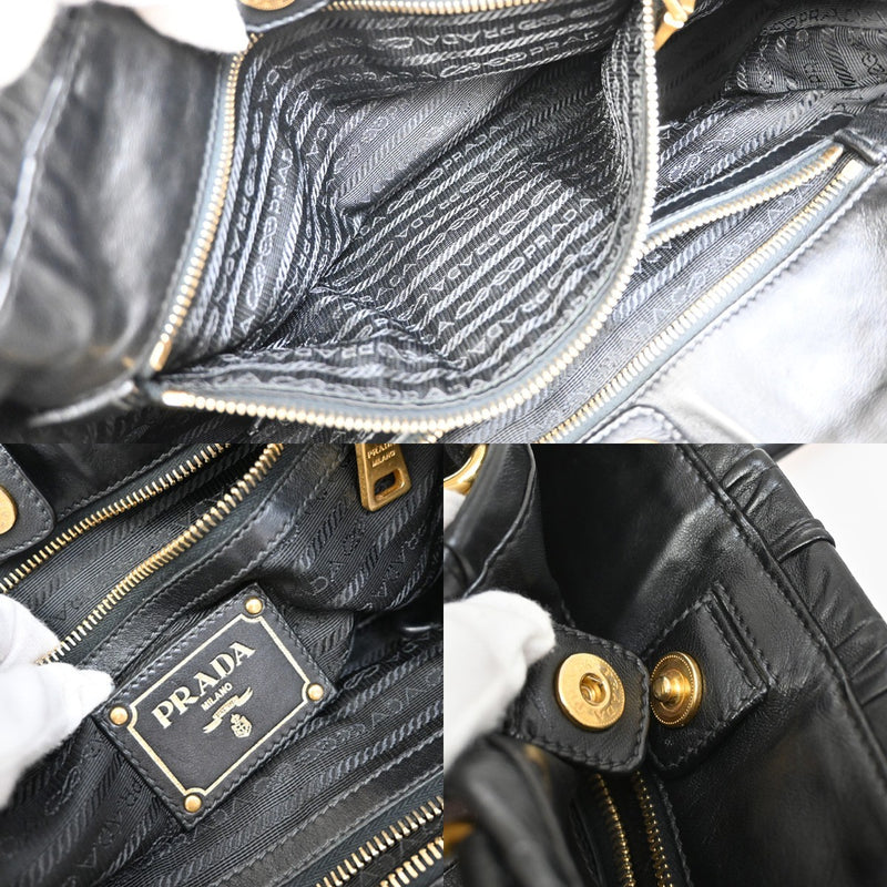 Prada Logo Tessuto Gaufre 2Way Shoulder