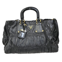 Prada Logo Tessuto Gaufre 2Way Shoulder