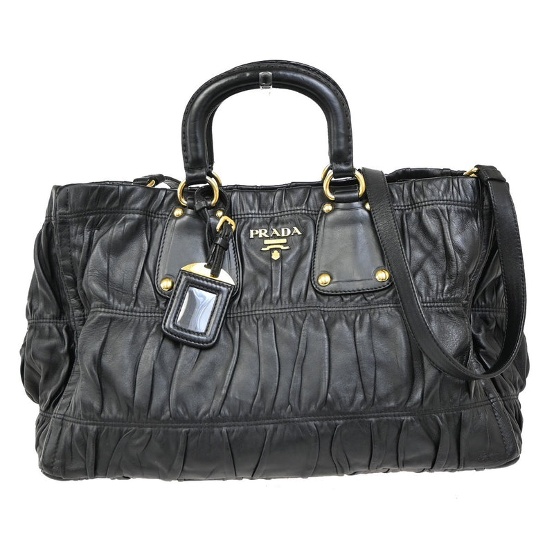Prada Logo Tessuto Gaufre 2Way Shoulder