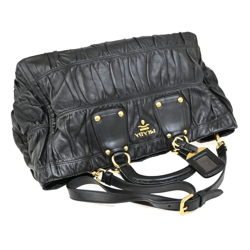 Prada Logo Tessuto Gaufre 2Way Shoulder