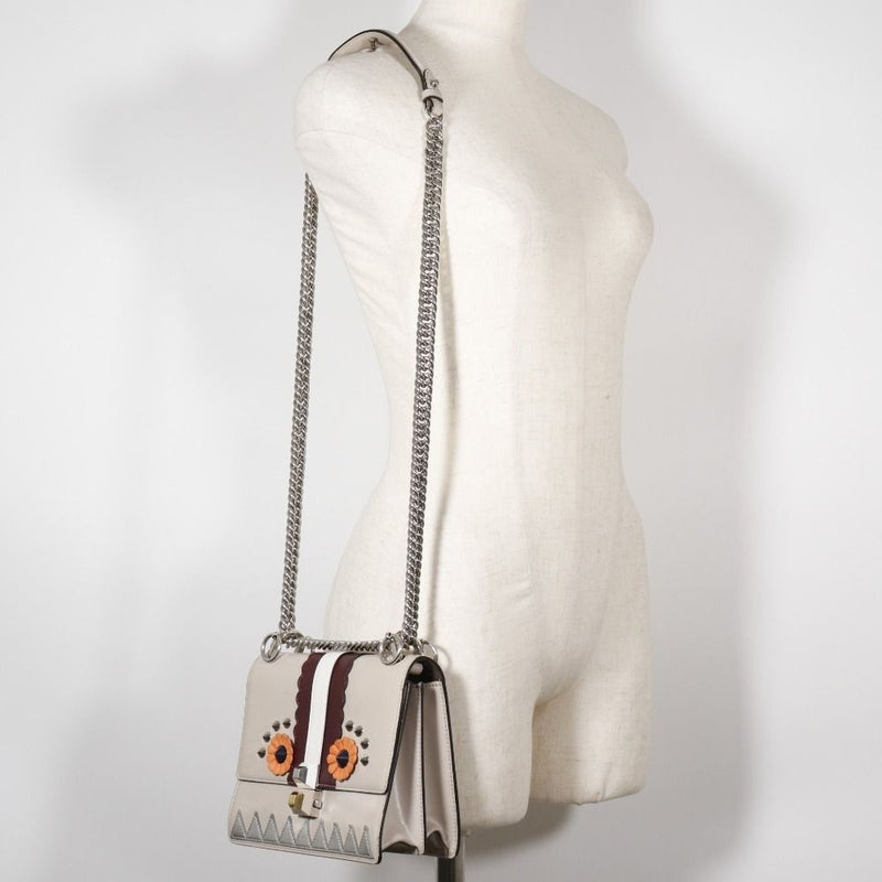 Fendi Mini Canyon Studs Shoulder Bag