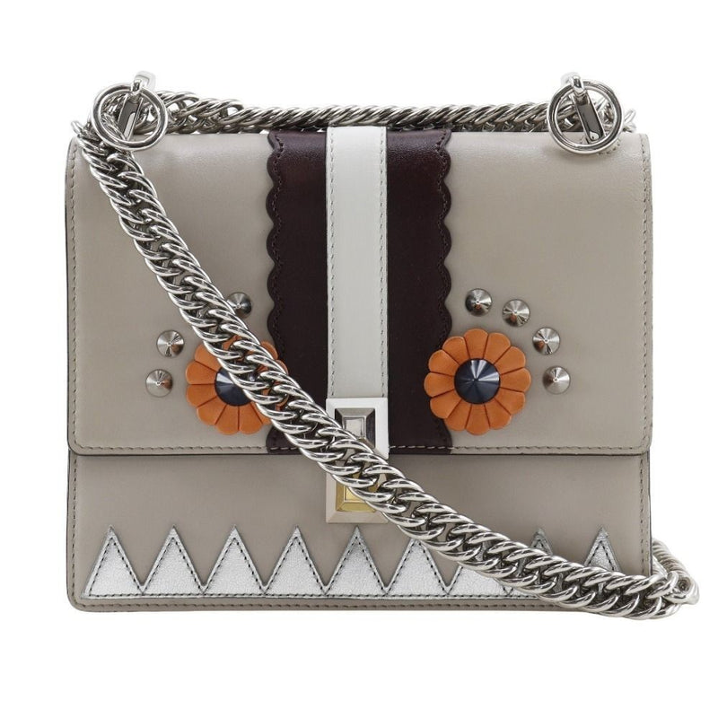 Fendi Mini Canyon Studs Shoulder Bag