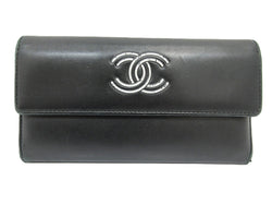 Chanel Coco Mark Bifold Long Wallet
