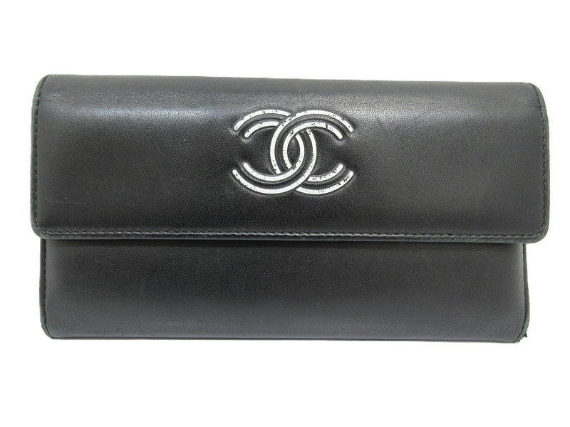 Chanel Coco Mark Bifold Long Wallet