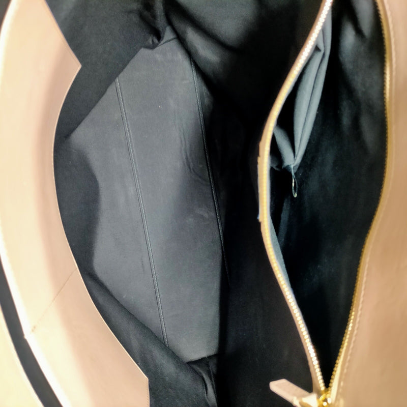 Bvlgari Tote Bag Brown Leather