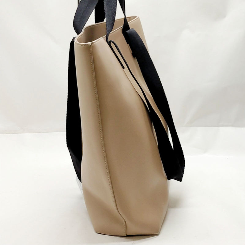 Bvlgari Tote Bag Brown Leather