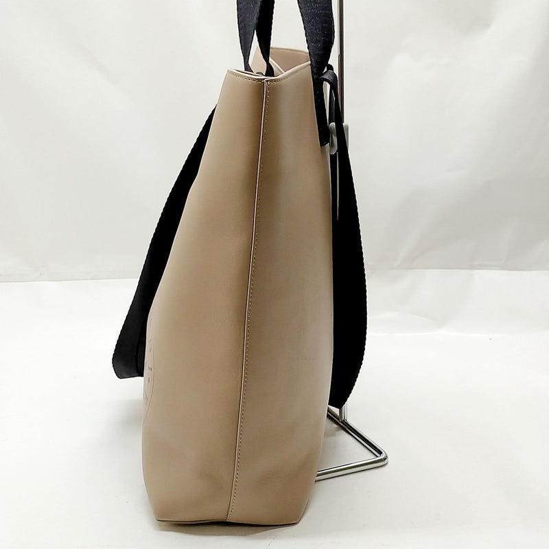 Bvlgari Tote Bag Brown Leather