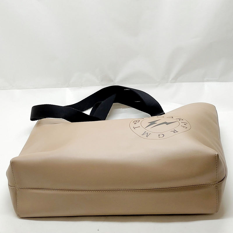 Bvlgari Tote Bag Brown Leather
