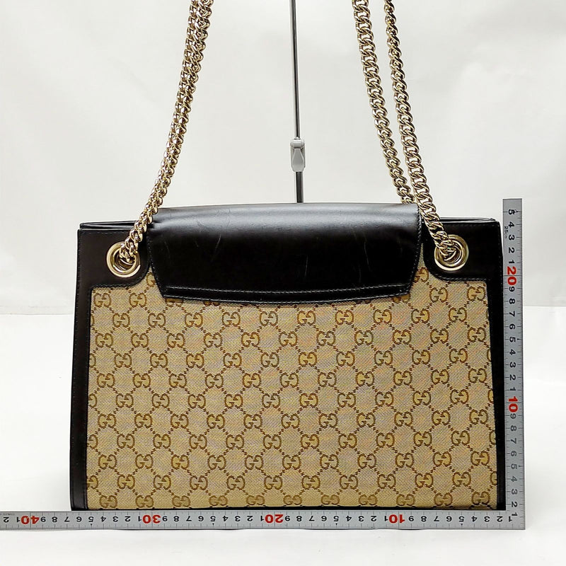 Gucci Tote Bag Brown Canvas