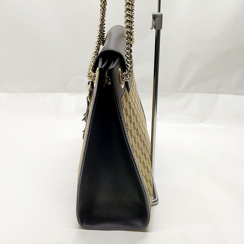 Gucci Tote Bag Brown Canvas