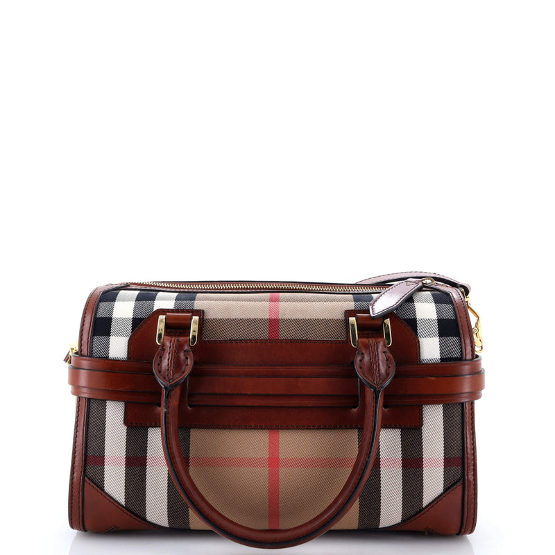 Burberry Alchester Bridle Bowling Bag