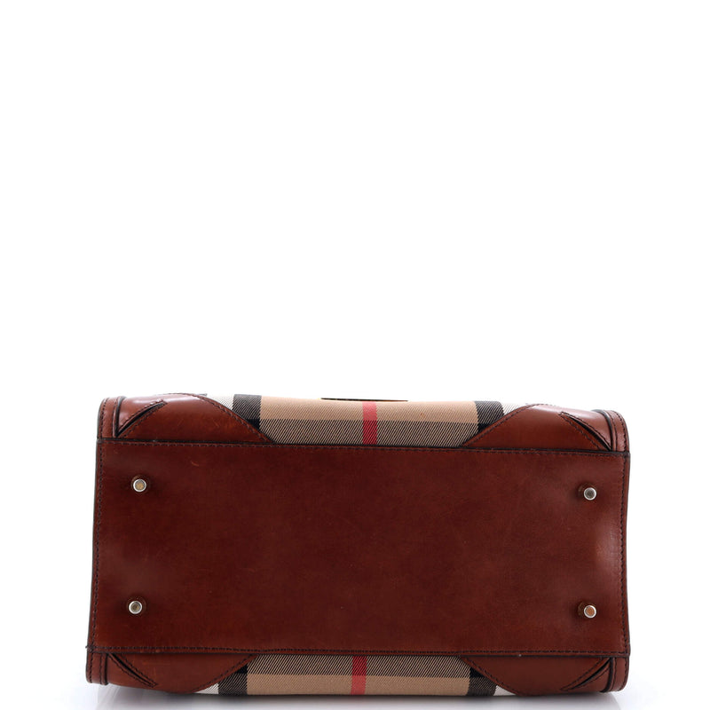 Burberry Alchester Bridle Bowling Bag