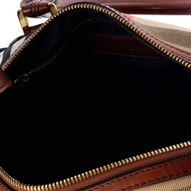 Burberry Alchester Bridle Bowling Bag