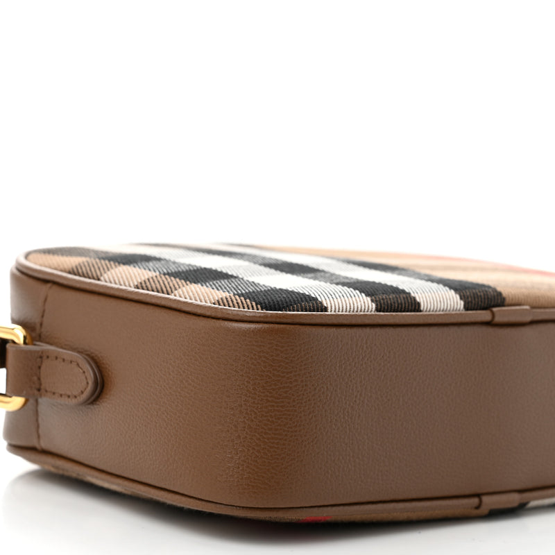Burberry Calfskin House Check Small