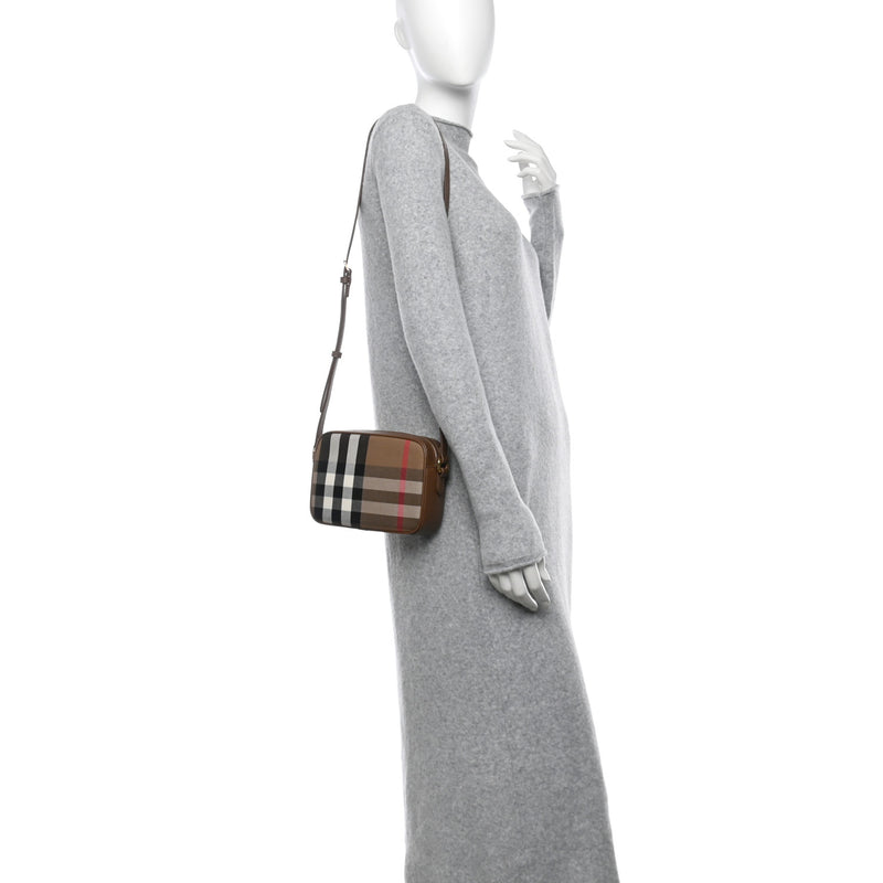 Burberry Calfskin House Check Small