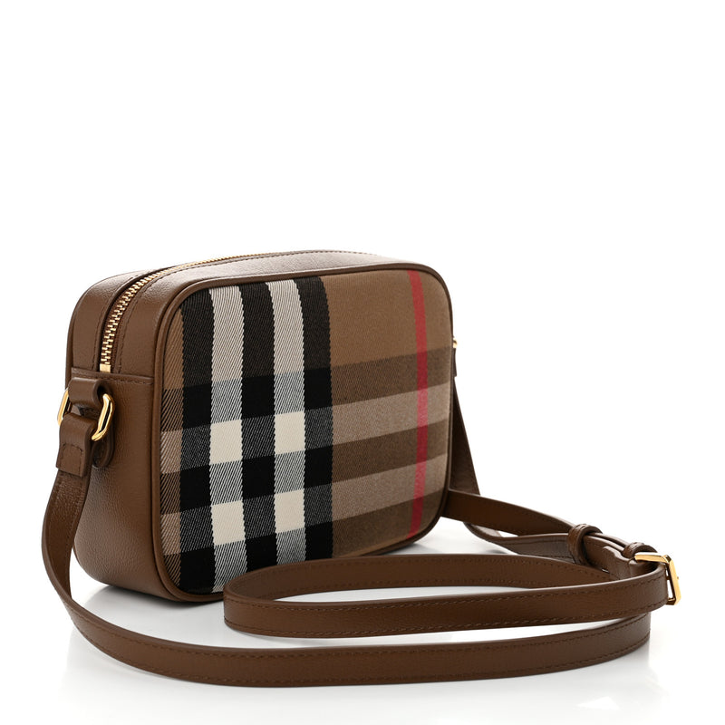 Burberry Calfskin House Check Small