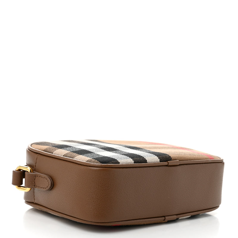 Burberry Calfskin House Check Small