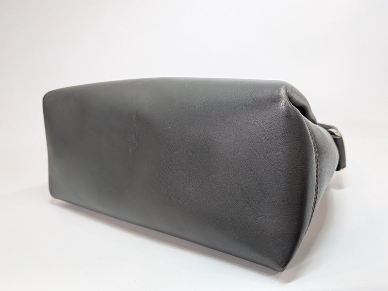 Vintage Gucci Handbag Top Handle Gray