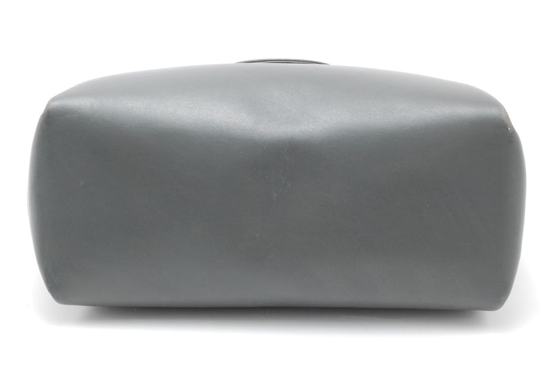 Vintage Gucci Handbag Top Handle Gray