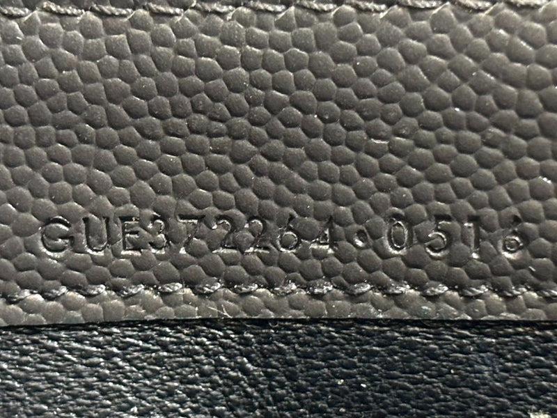 Saint Laurent Wallet Purse Ysl Leather V
