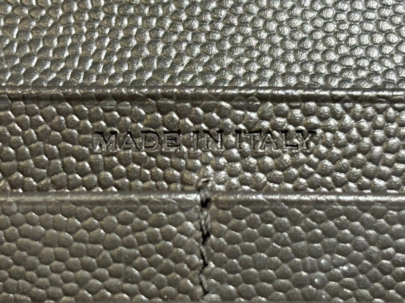 Saint Laurent Wallet Purse Ysl Leather V