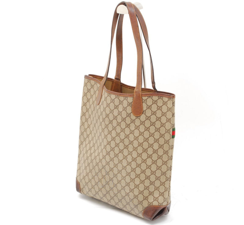 Vintage Gucci Sherry Tote Bag Purse Pvc