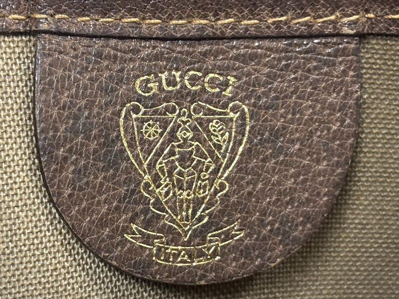 Vintage Gucci Sherry Tote Bag Purse Pvc
