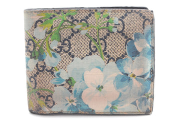 Gucci Blooms Billfold Wallet Blue Flower