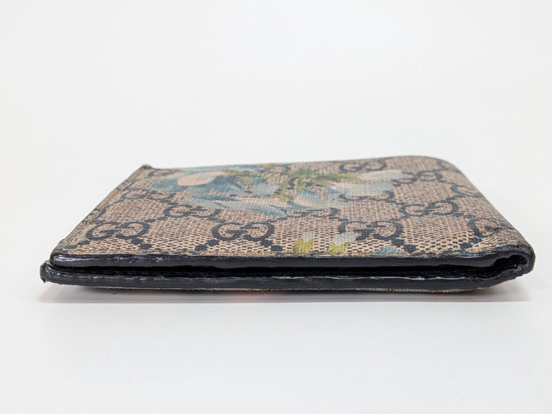 Gucci Blooms Billfold Wallet Blue Flower