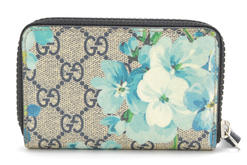 Gucci Blooms Coin Care Case Purse Zip